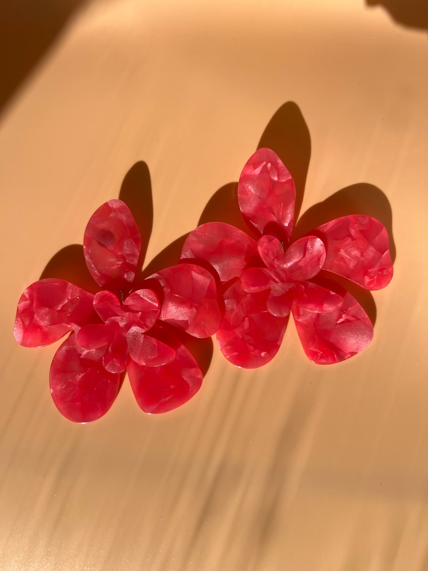 Pink Fashion Earrings