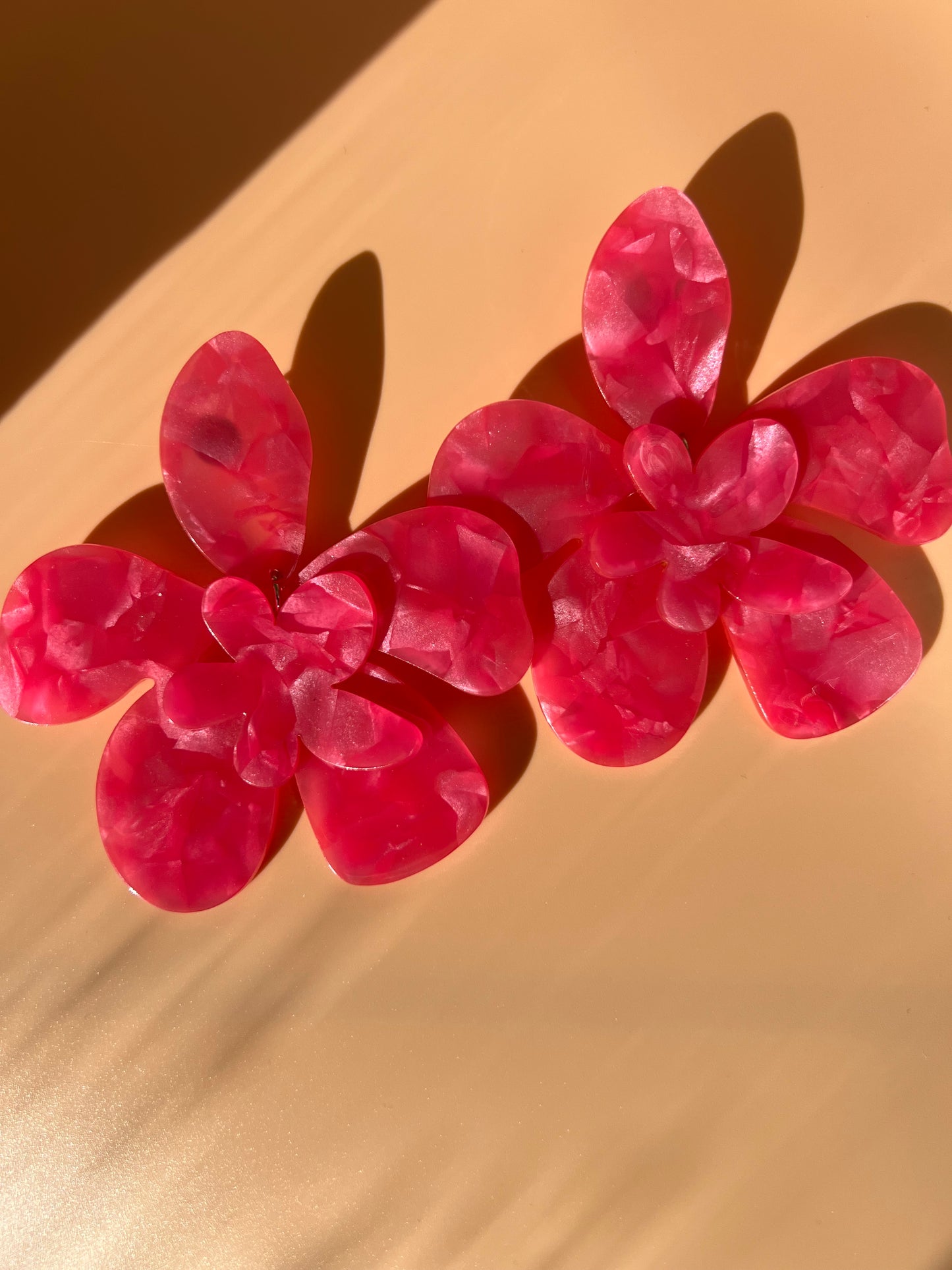 Pink Fashion Earrings