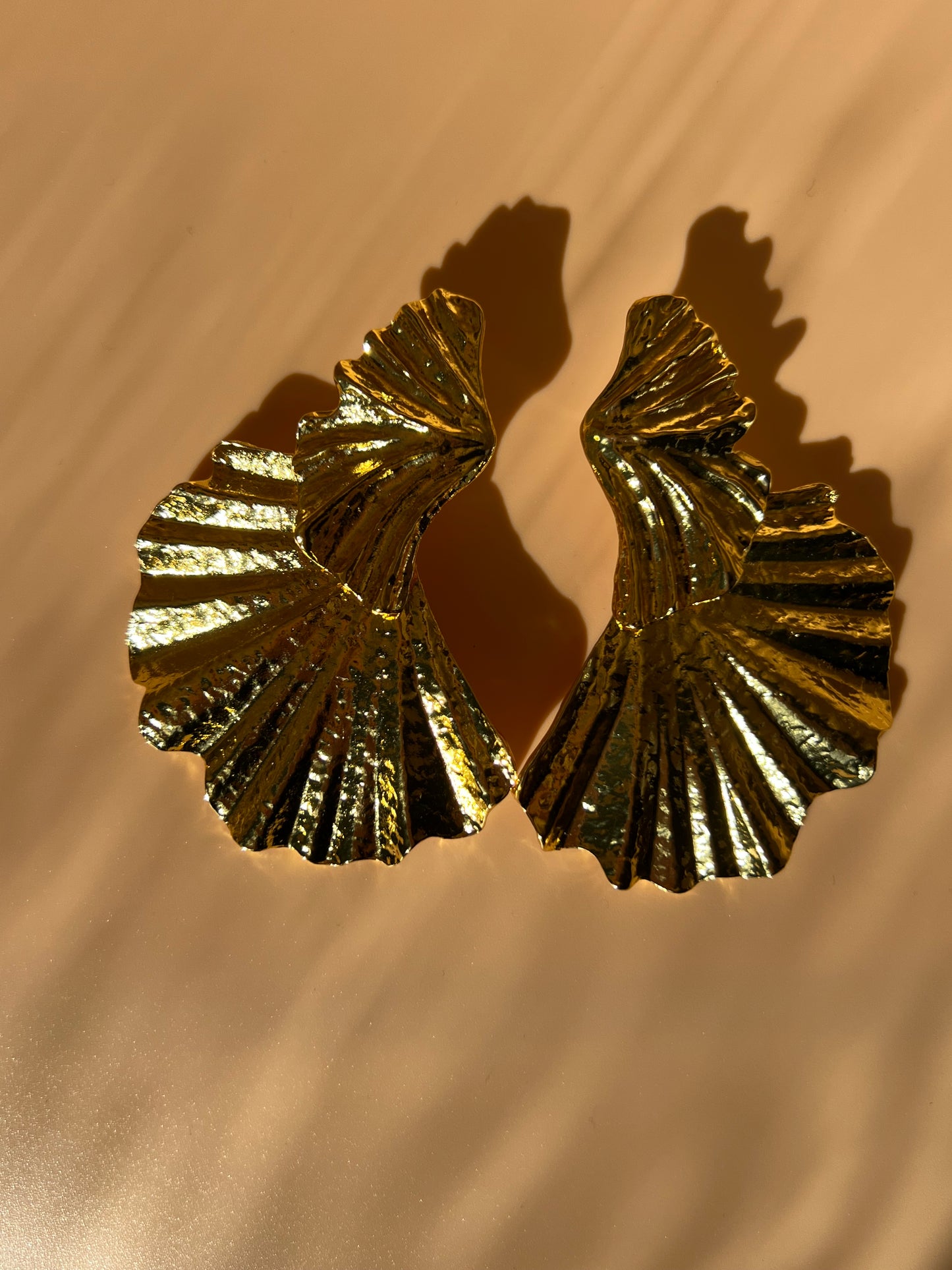 Feather Silver Earrings