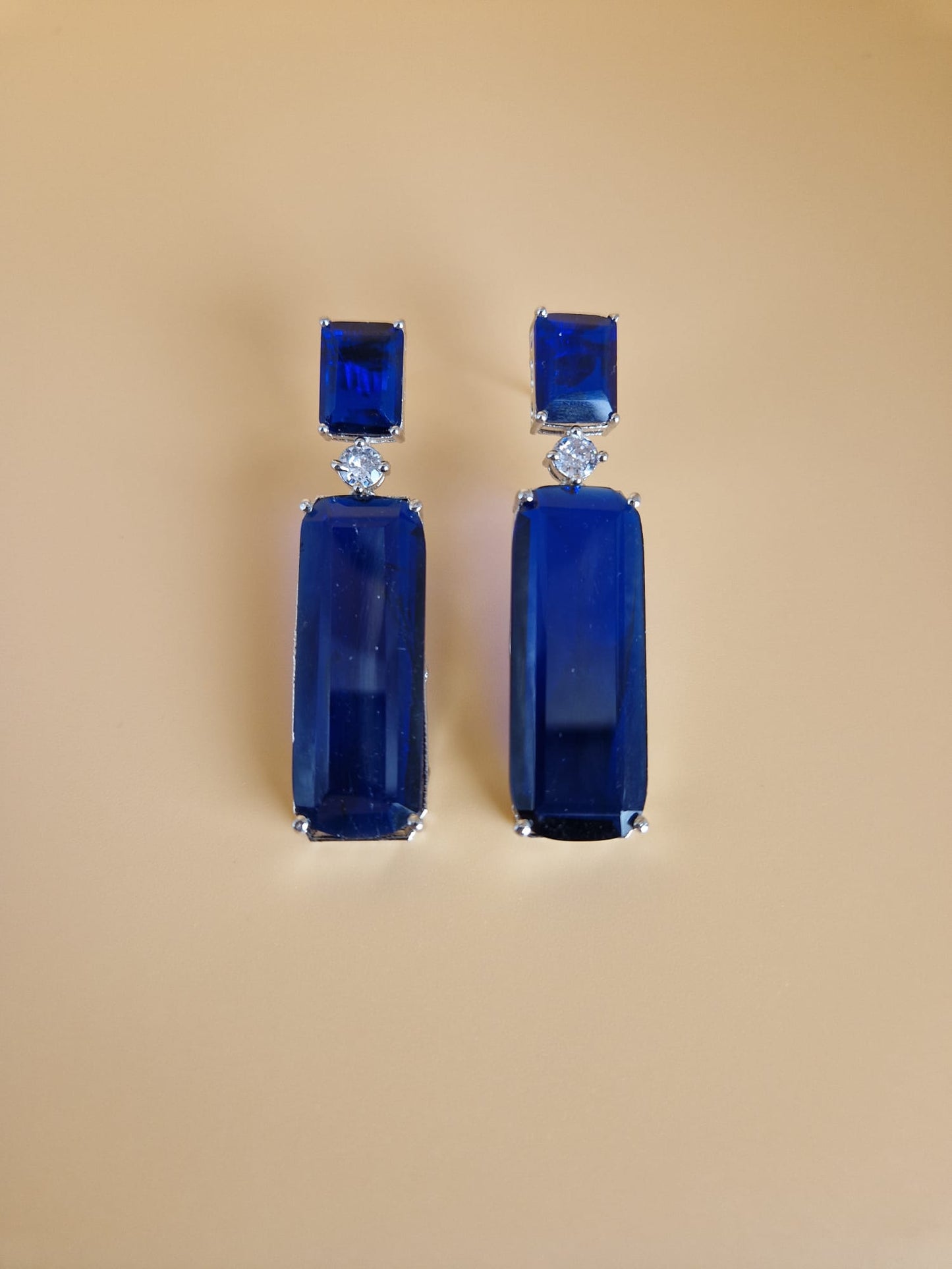 HyperBlue Crystal Danglers