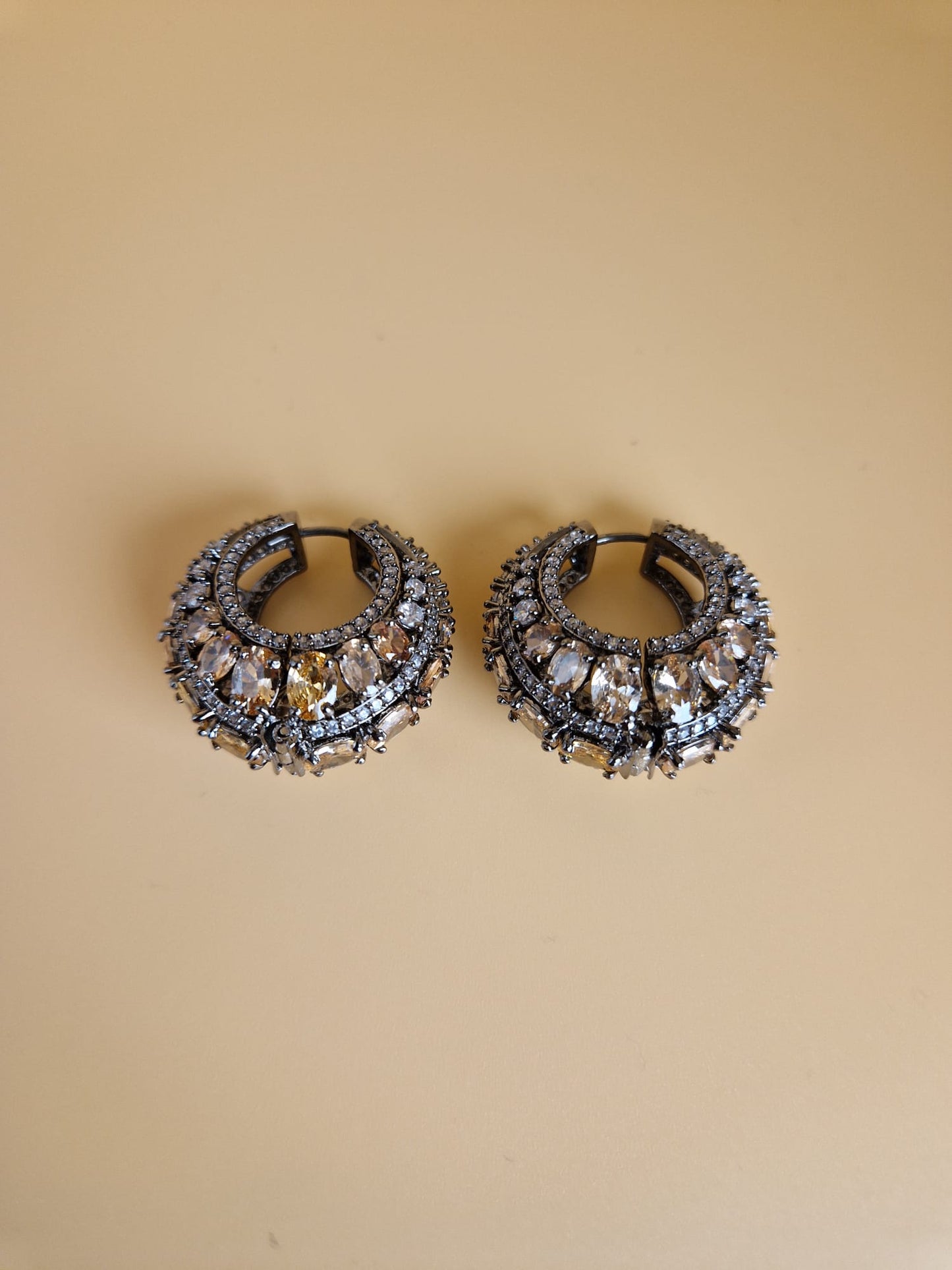 Brown Elara Hoops