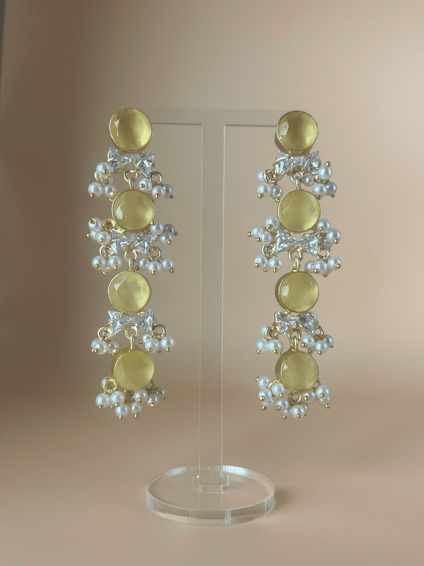 Mia Citrine Drop Earrings