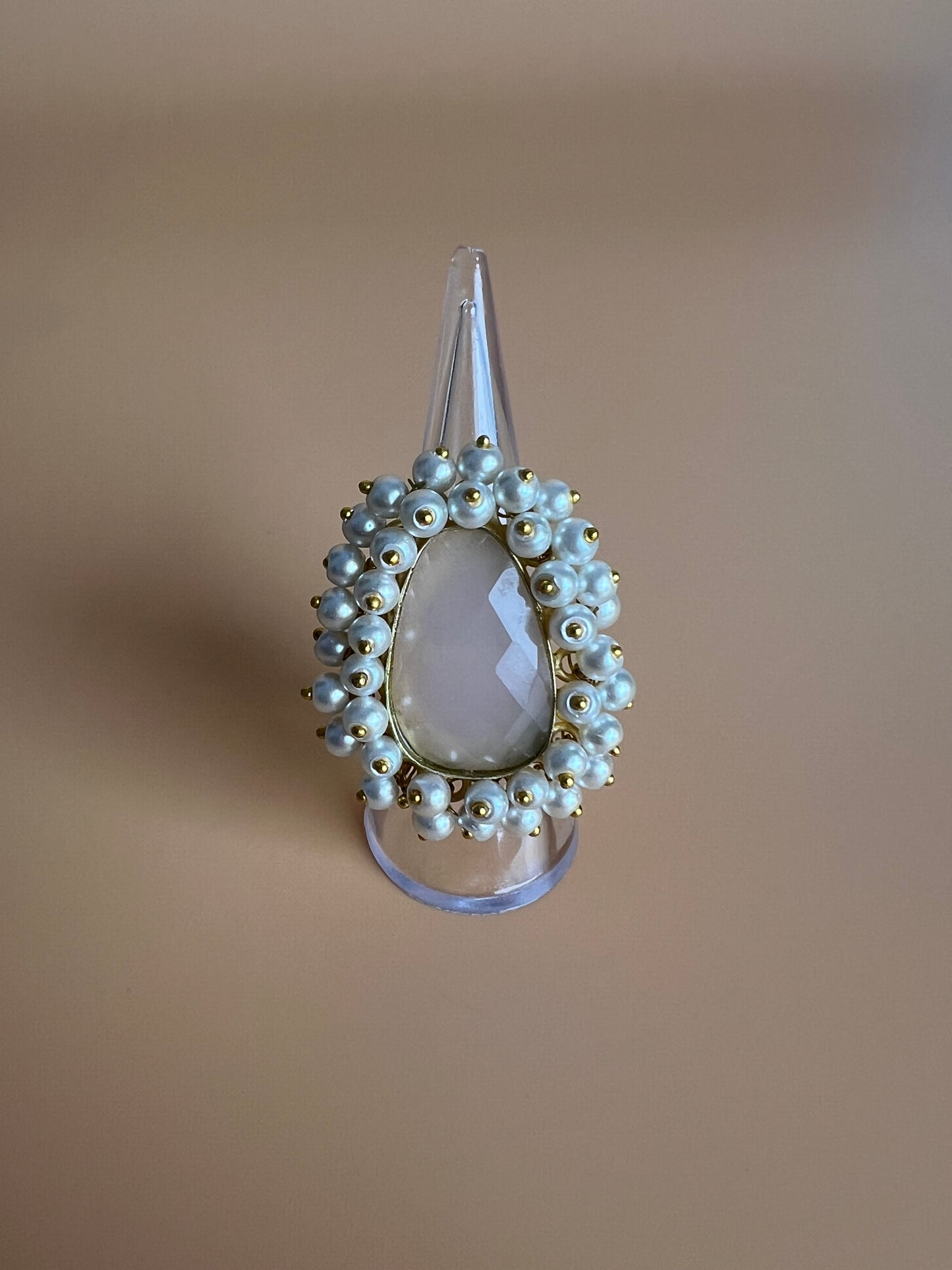 Rose Quartz Ring