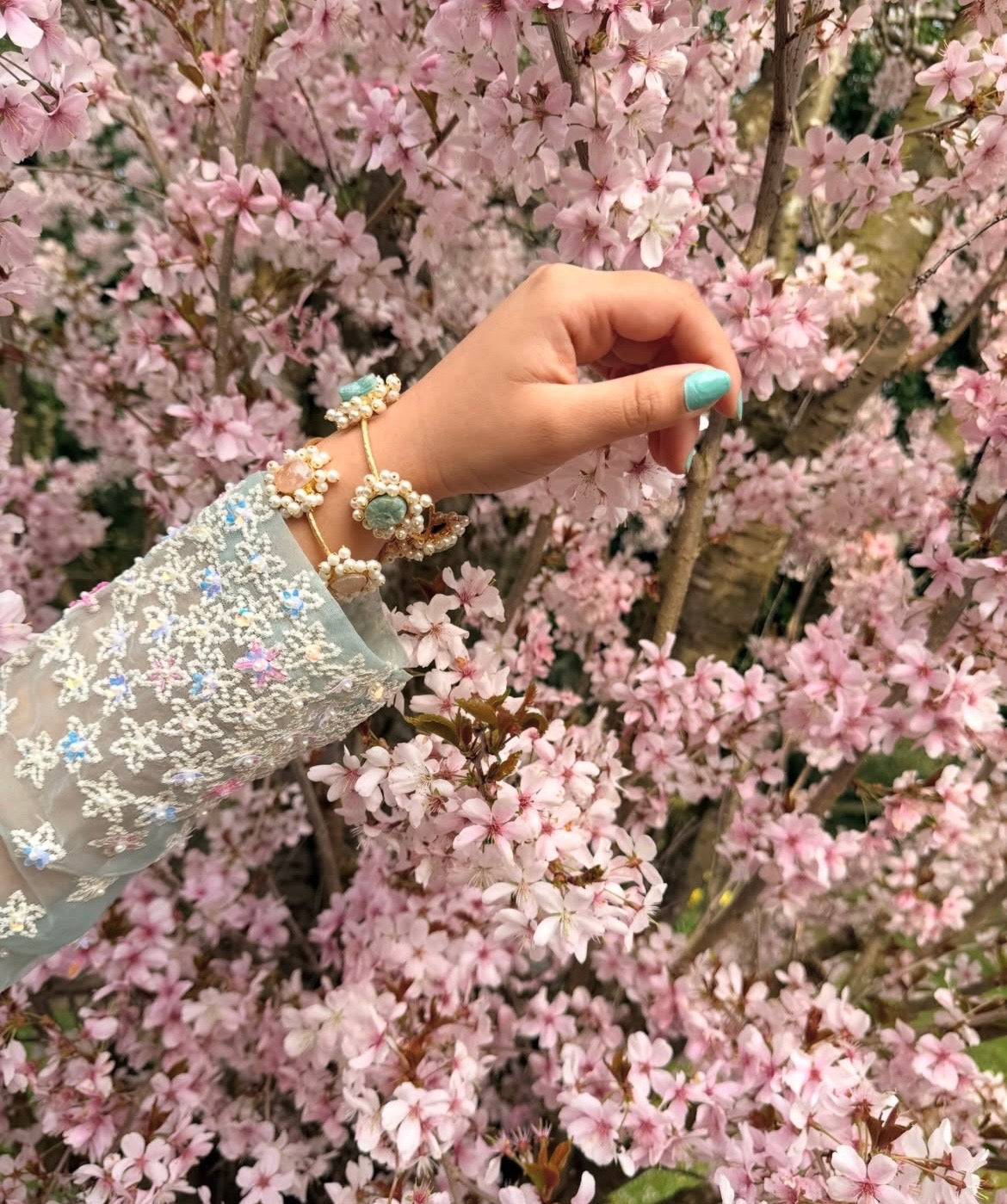Amazonite Cuff