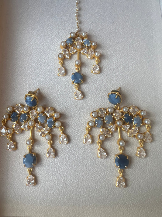 Blue Tikka Set