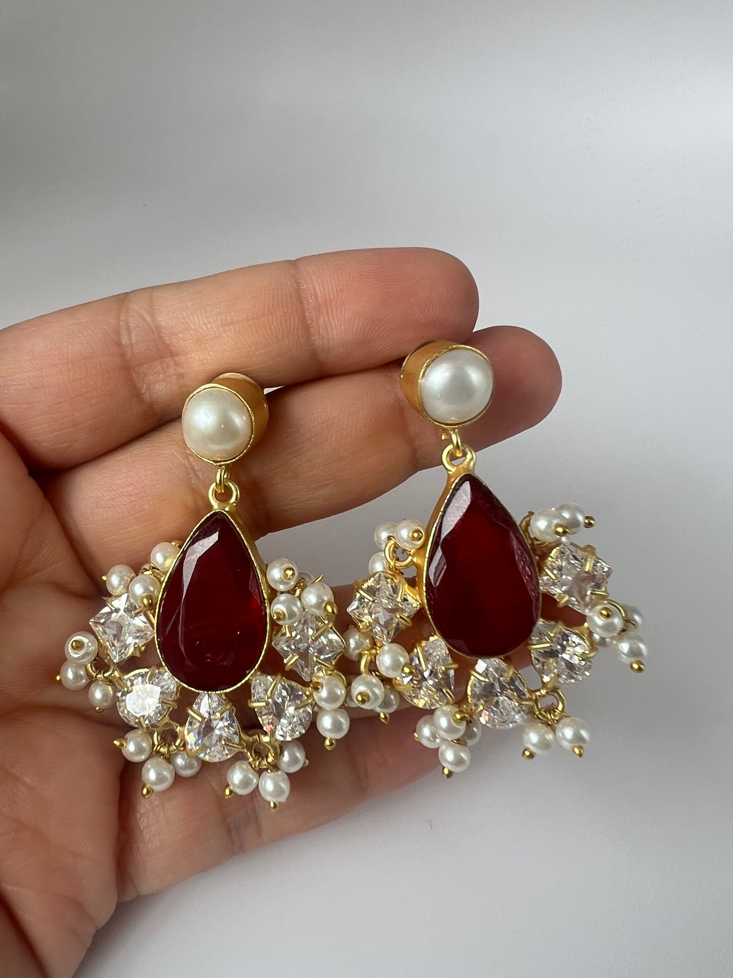 Ruby/ Red Droplets