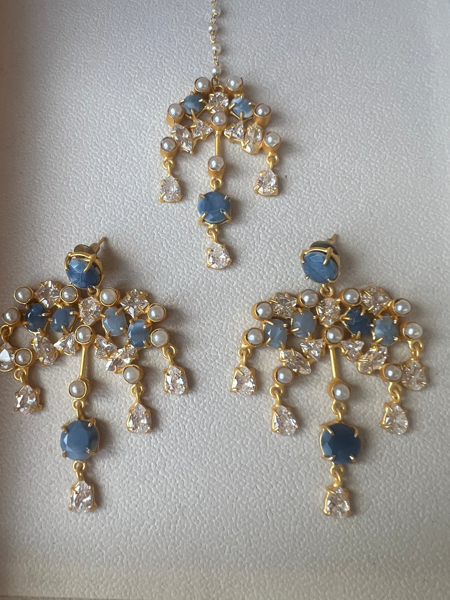 Blue Tikka Set