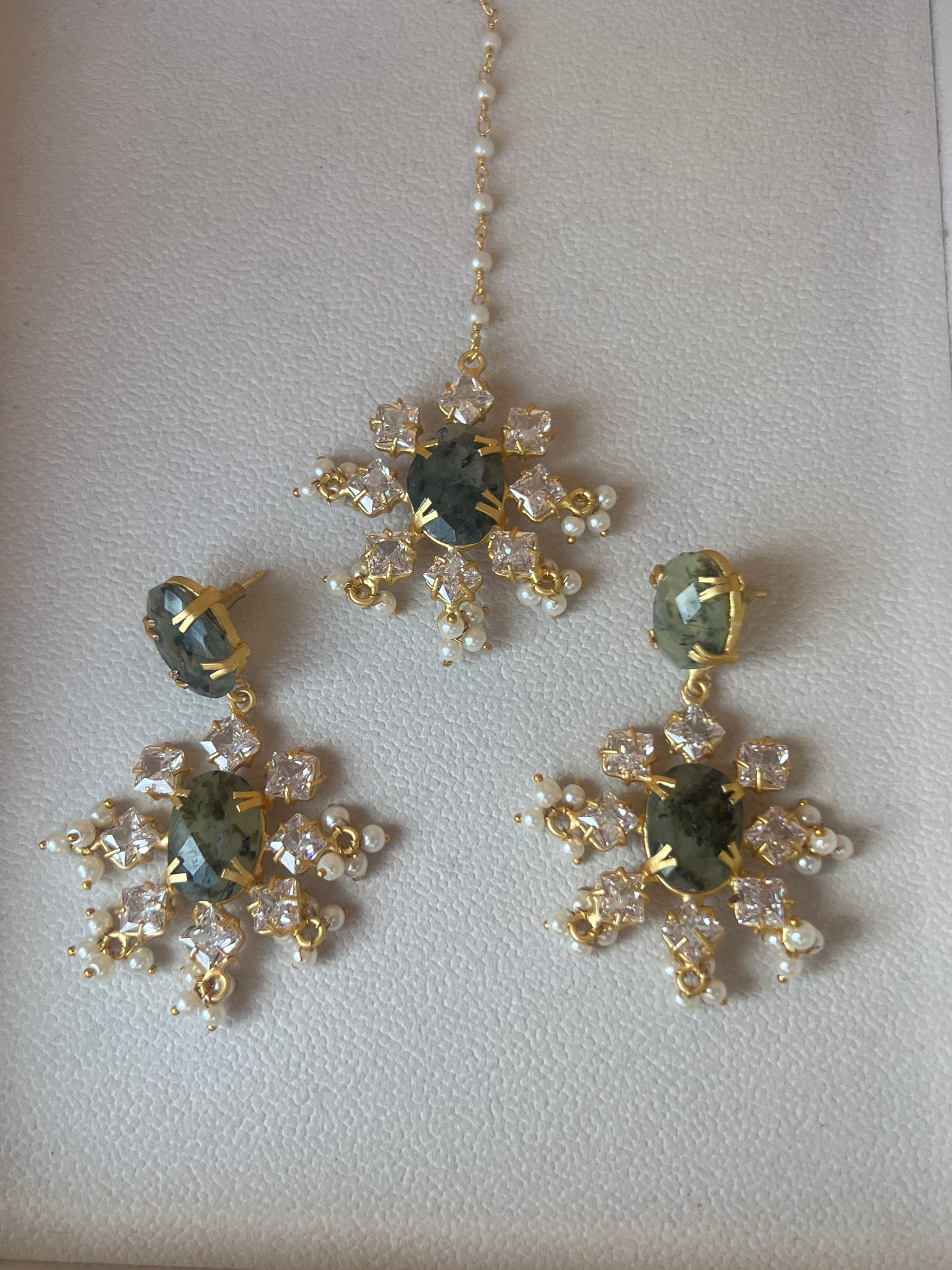 Labradorite Tikka Set