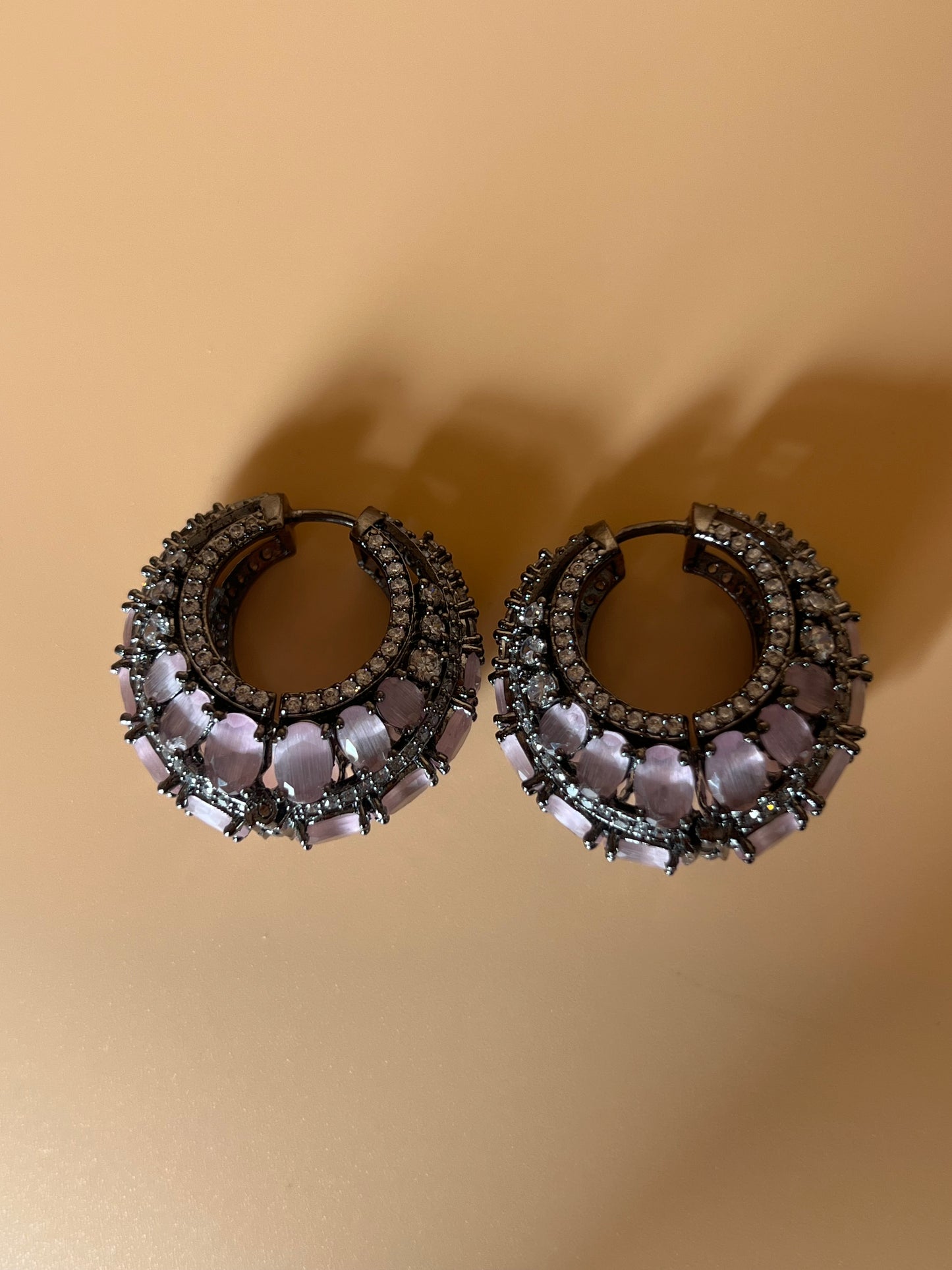 Pink Elara Hoops