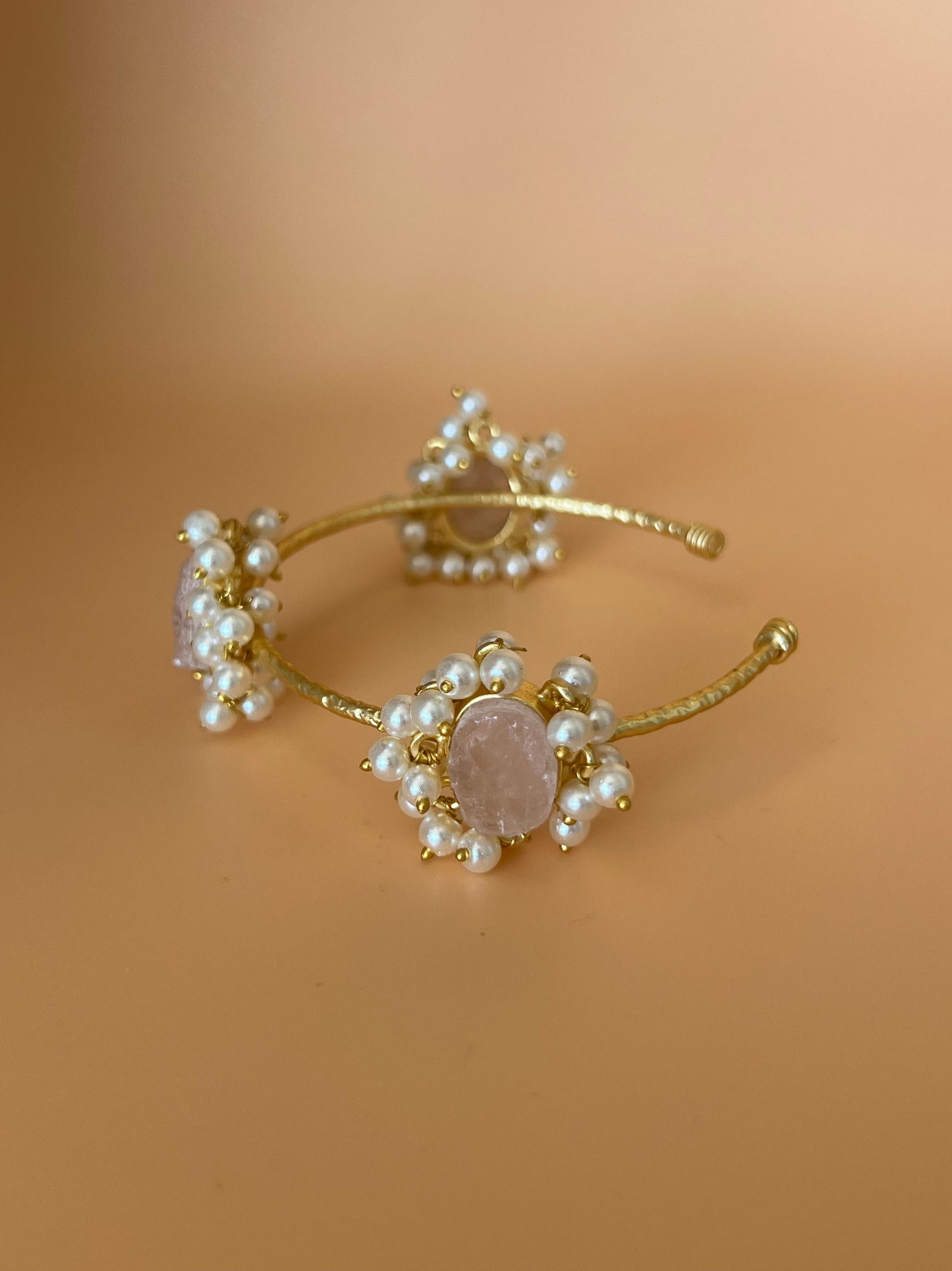 Rose Quartz Cuff