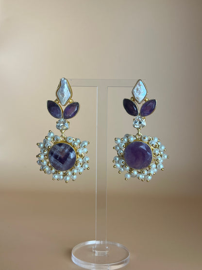 Amethyst Danglers
