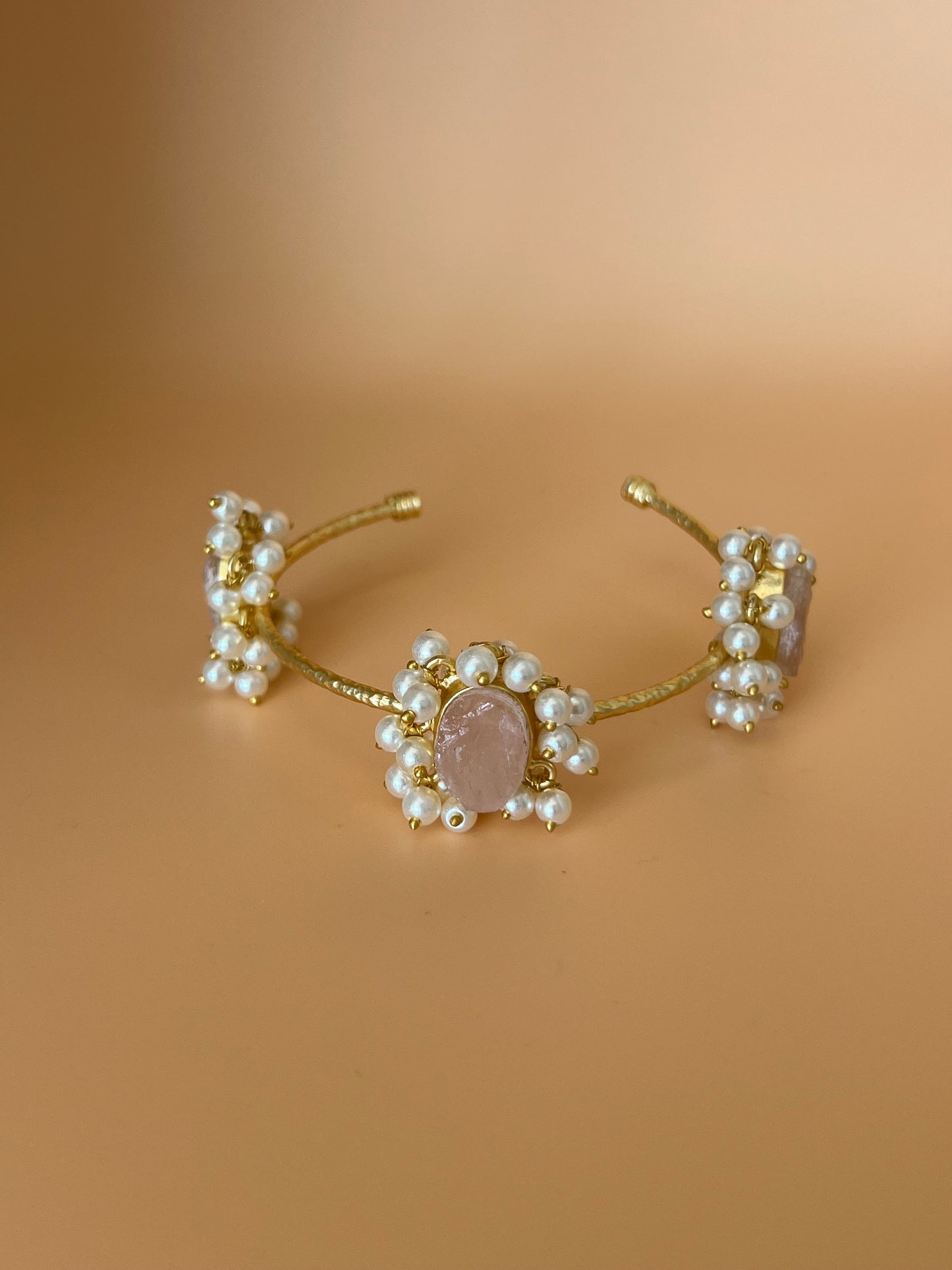 Rose Quartz Cuff