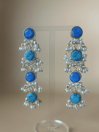 Mia Amazonite Drop Earrings