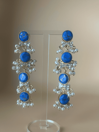 Mia Amazonite Drop Earrings