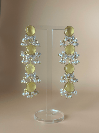 Mia Amazonite Drop Earrings