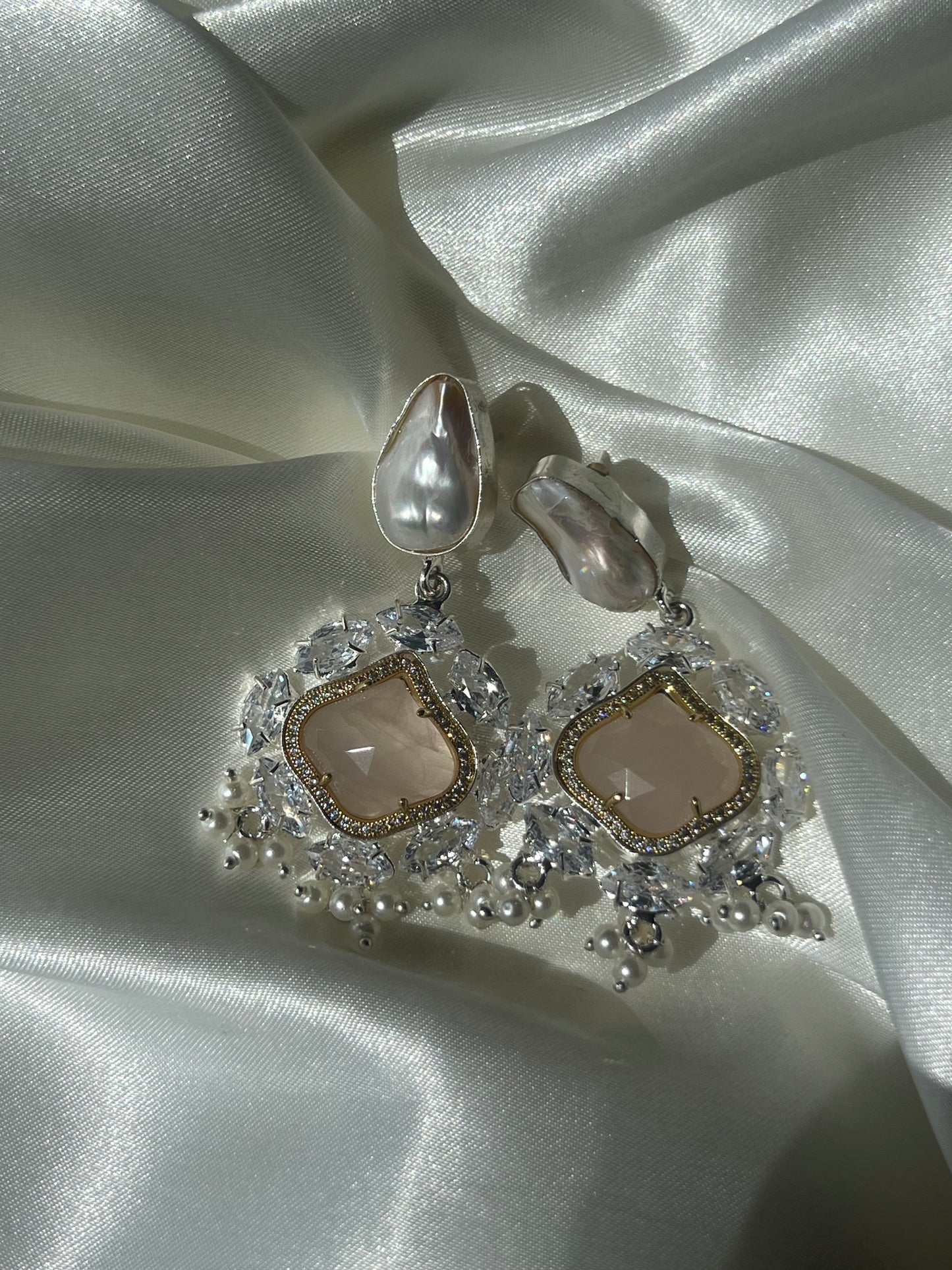 Selene Silver Earrings- 4 colours available