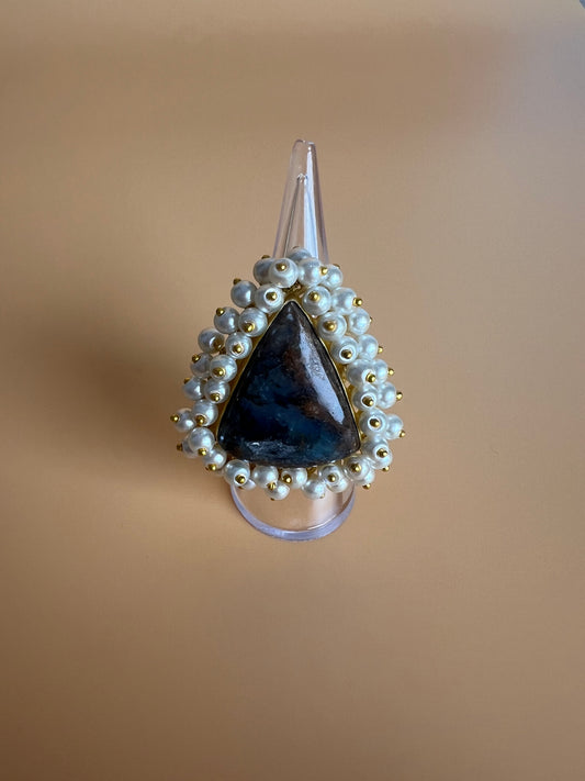 Labradorite Ring